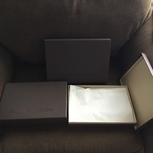 3real Louis Vuitton boxes all like new